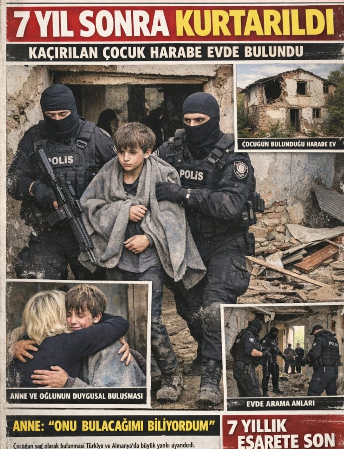 ALMAN ANNE 7 YIL PES ETMEDİ!