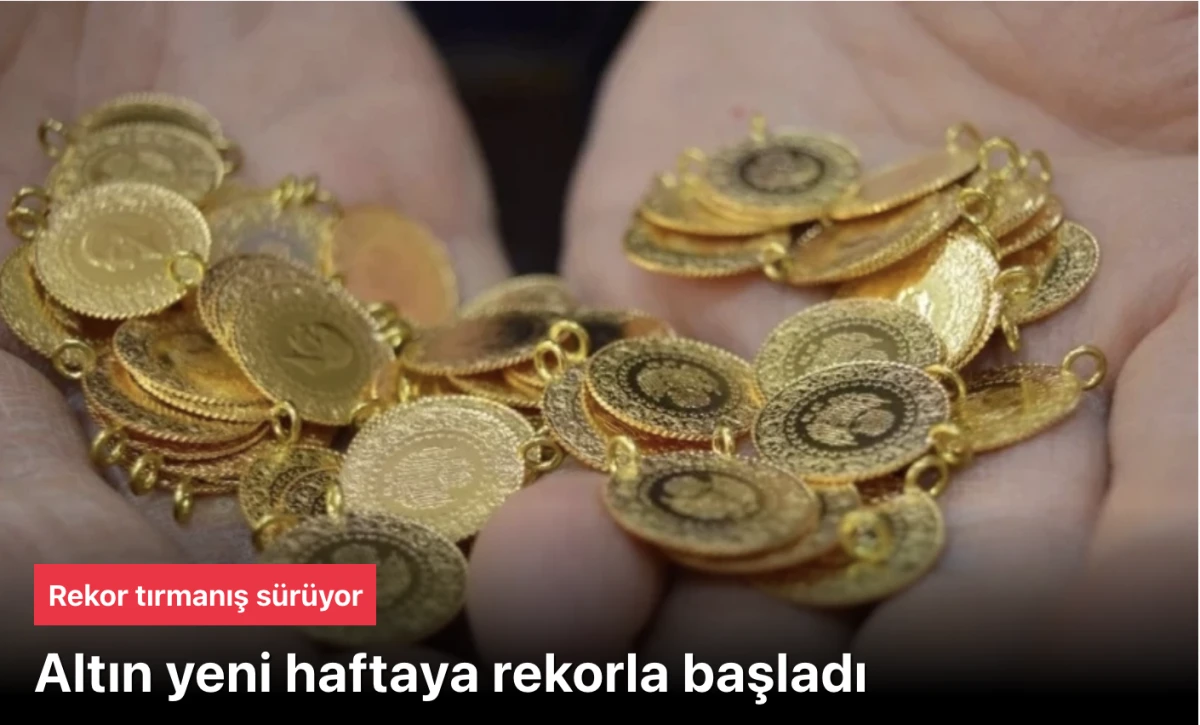 Altın Fiyatları Rekor Kırdı: Ons Altın 4.000 Doları Aştı