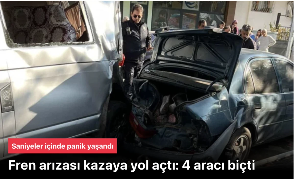 Ankara Keçiören'de Fren Arızası (Brake Failure) Sonucu Kamyon Park Halindeki 4 Aracı Biçti! Şok Edici KAZA (Accident) Anları ve Maddi Zararlar