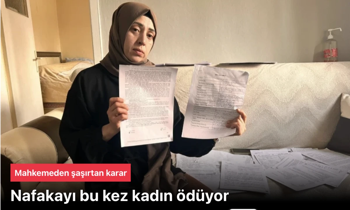 Ankara'da inanılmaz karar: Nafakayı bu defa kadın &ouml;d&uuml;yor