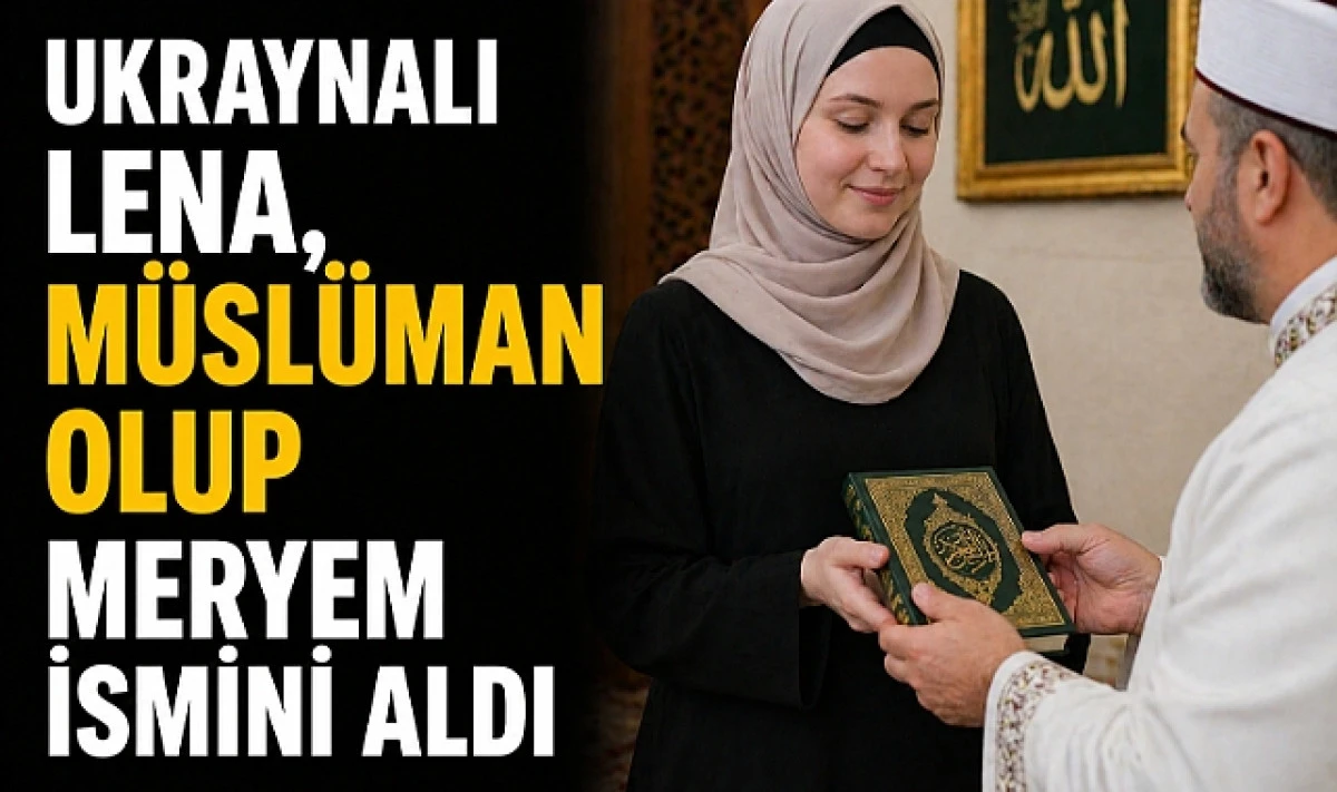 Antalya&rsquo;da Ukraynalı Yoga Eğitmeni M&uuml;sl&uuml;man Oldu: Olena Komanenkova Artık Meryem!