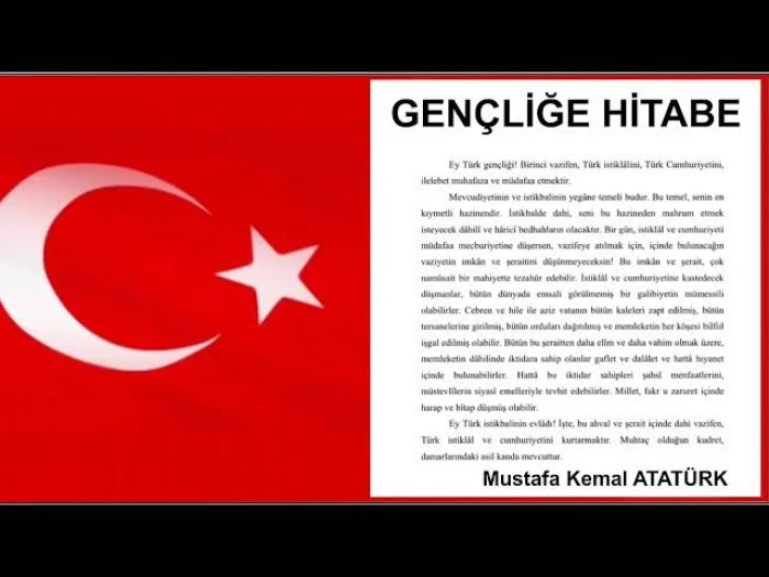 Atatürk’ün Gençliğe Hitabesini