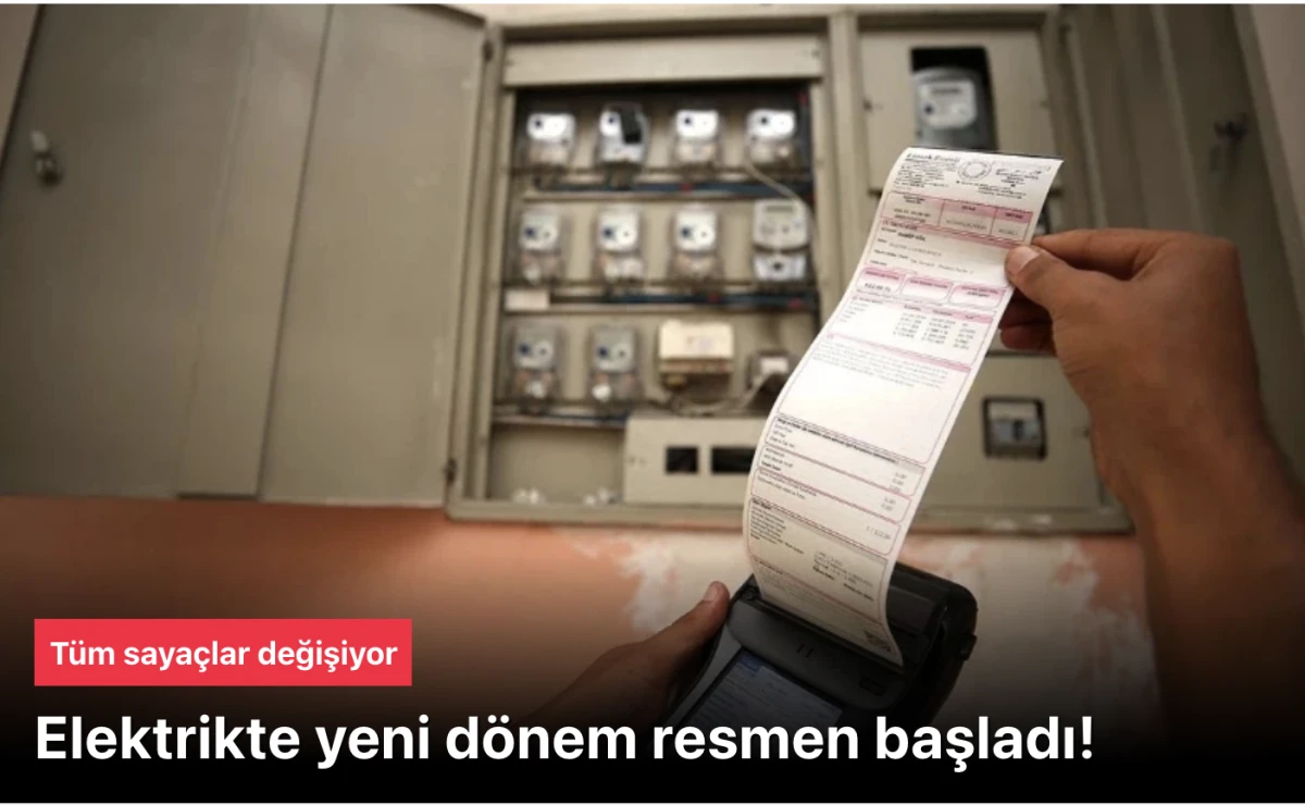 Ayedaş Elektrik Fatura Dönemi: Akıllı Sayaç Değişimi Zorunlu Hale Geliyor!