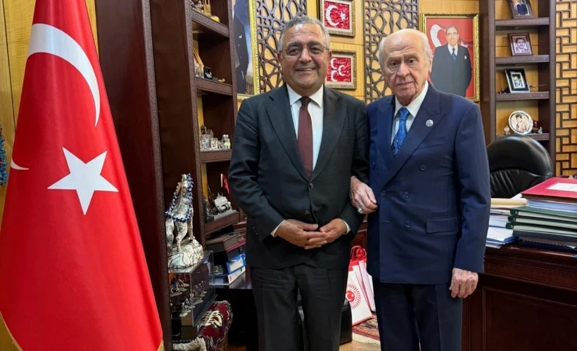 Bah&ccedil;eli, Sezgin Tanrıkulu ile buluştu
