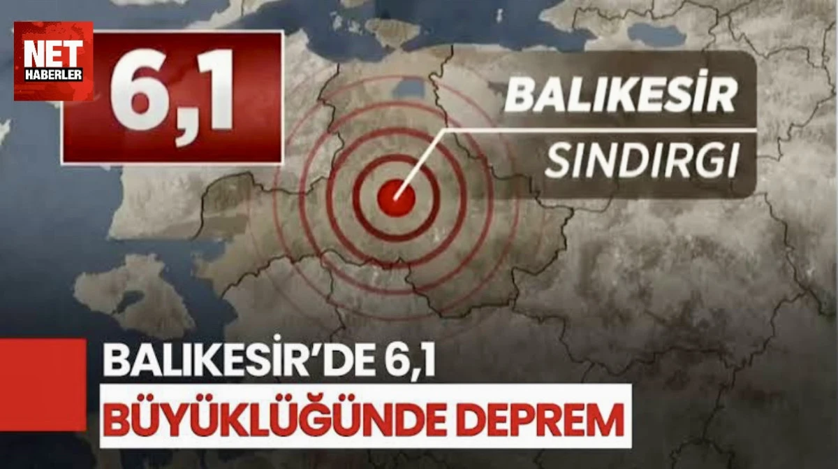 Balıkesir depremi korkuttu, Balıkesir’de depremler oldu