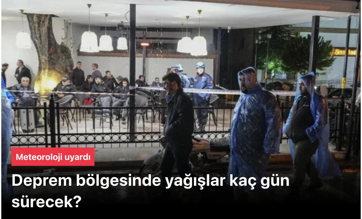Balıkesir Sındırgı'da deprem! Deprem bölgesinde sağanak etkili: Bugün hava nasıl olacak?