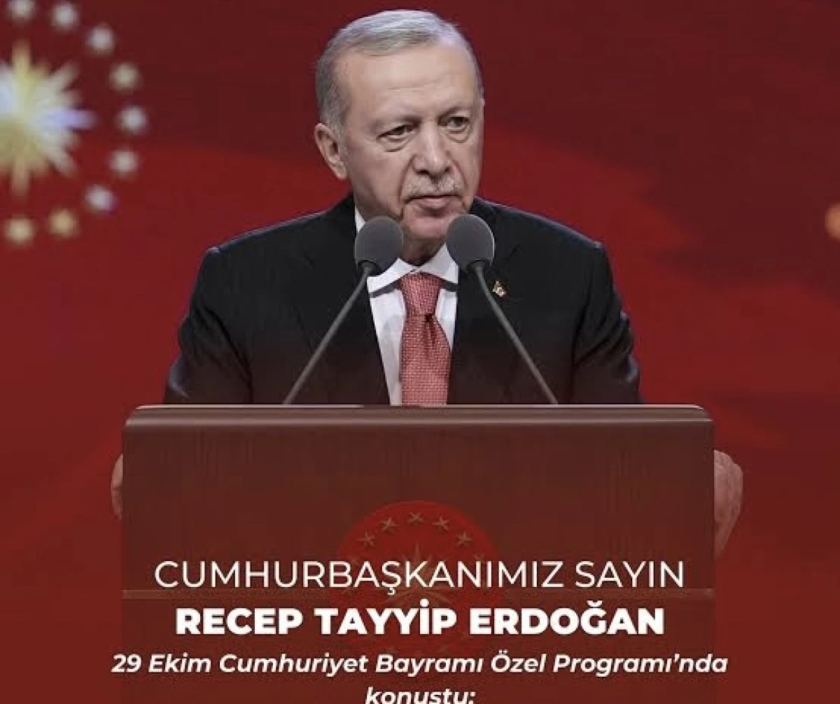 Başkan Erdoğan: İstiklal için çekilen çileler Türkiye'nin doğumunu müjdelemiştir