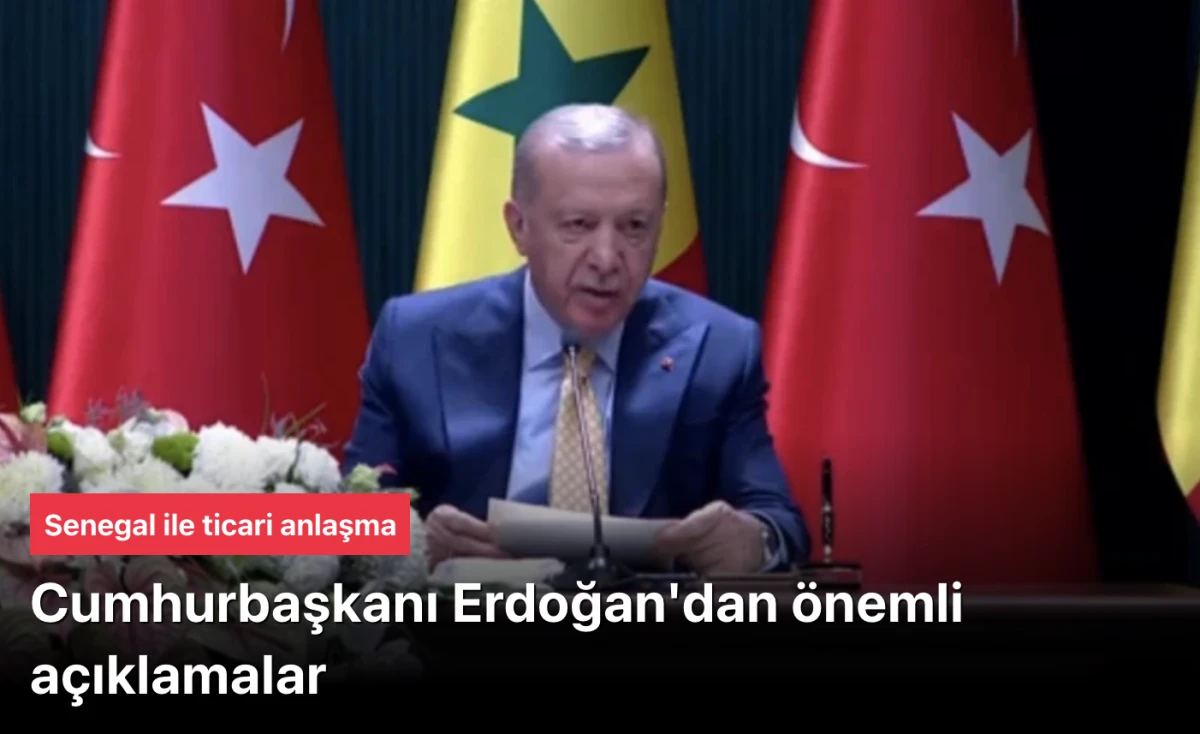 Başkan Erdoğan önemli açıklamalar yapıyor