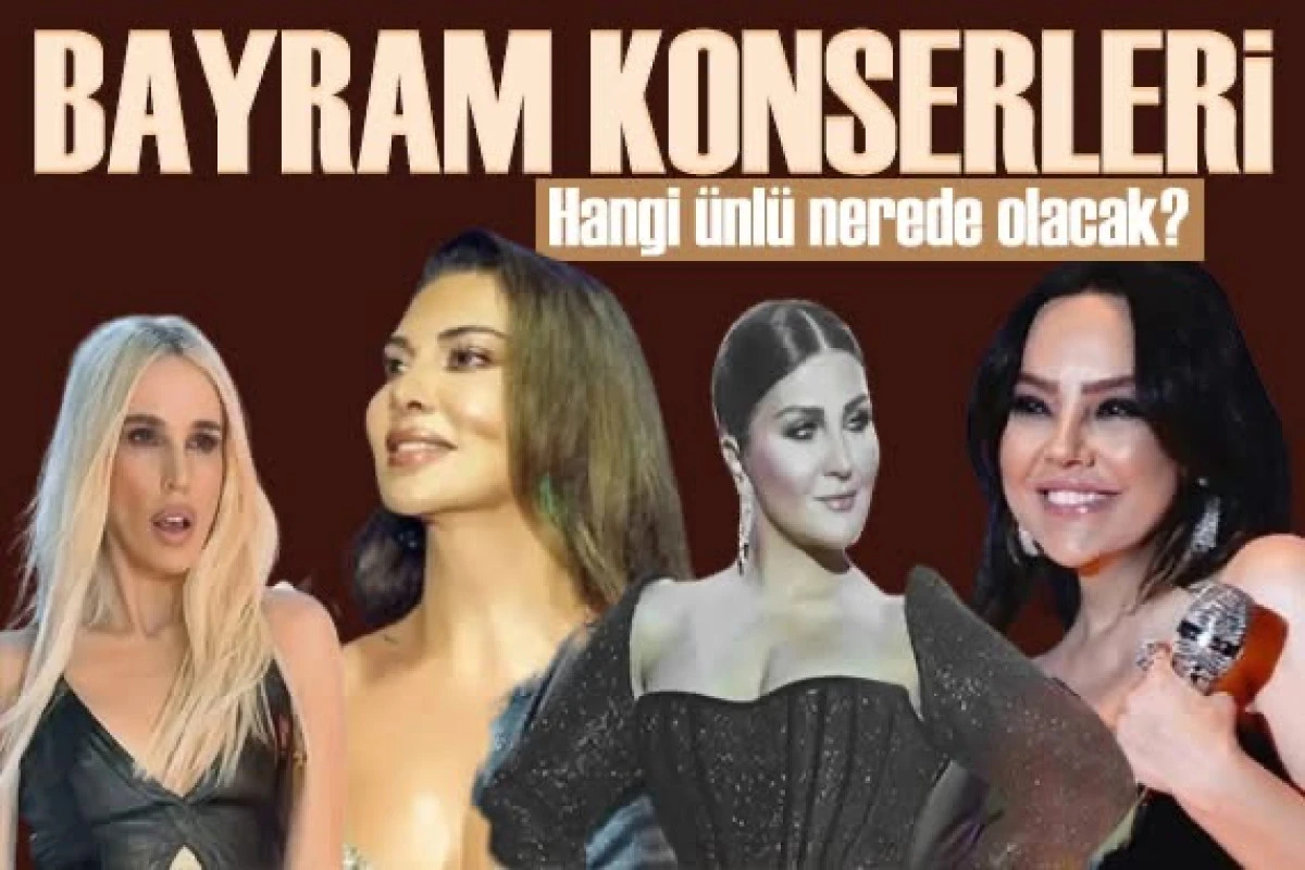 Bayramda sanatçıların programı | Ünlü isimlerin Kurban Bayramı programı! Hangi sanatçı nerede sahne alacak?