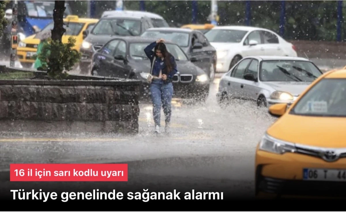 Bayramın ikinci ve &uuml;&ccedil;&uuml;nc&uuml; g&uuml;n&uuml; 15 ilde kuvvetli yağış uyarısı