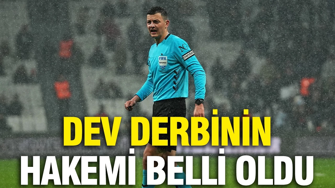 Beşiktaş-Galatasaray Derbisi Hakemi Belli Oldu: FIFA Kokartlı Ozan Erg&uuml;n D&uuml;d&uuml;k &Ccedil;alacak!