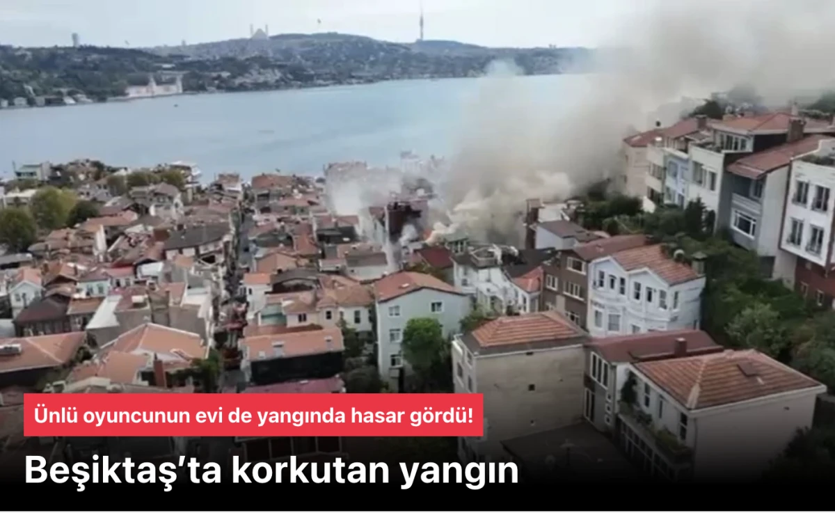 Beşiktaş Yangın Paniği: Şebnem Bozoklu'nun Evi Alevlerin Gölgesinde Kaldı!