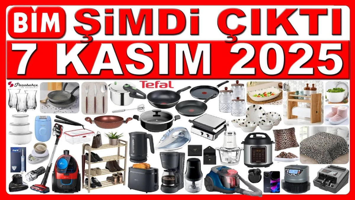 BİM Aktüel 7 Kasım 2025 Kataloğu: Casper VIA A40, Ankastre Set ve Tost Makinesi Fırsatları