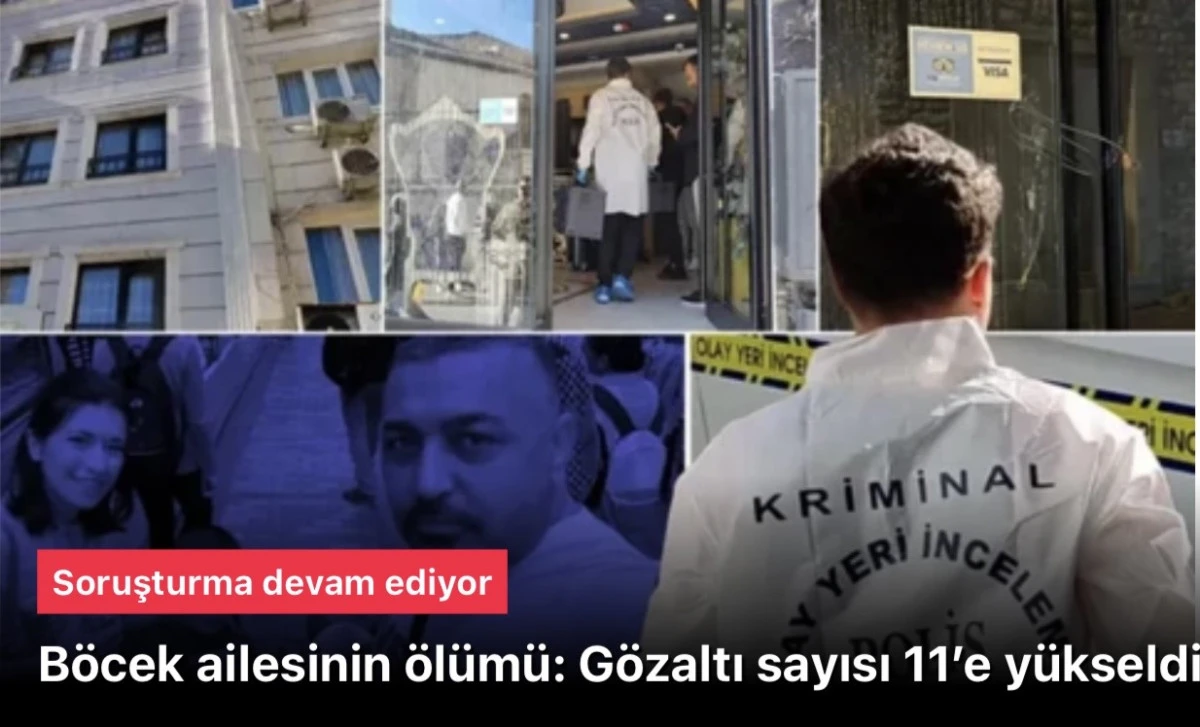 Böcek Ailesi Zehirlenme Faciası: Gözaltı Sayısı 11’e Yükseldi! Fatih Otelinde Karanlık Sırlar Ortaya Çıkıyor