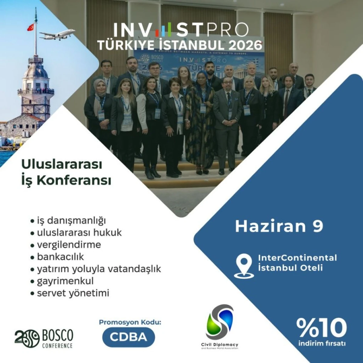 BOSCO INVESTPRO KONFERANSI&rsquo;NDA BULUŞUYOR