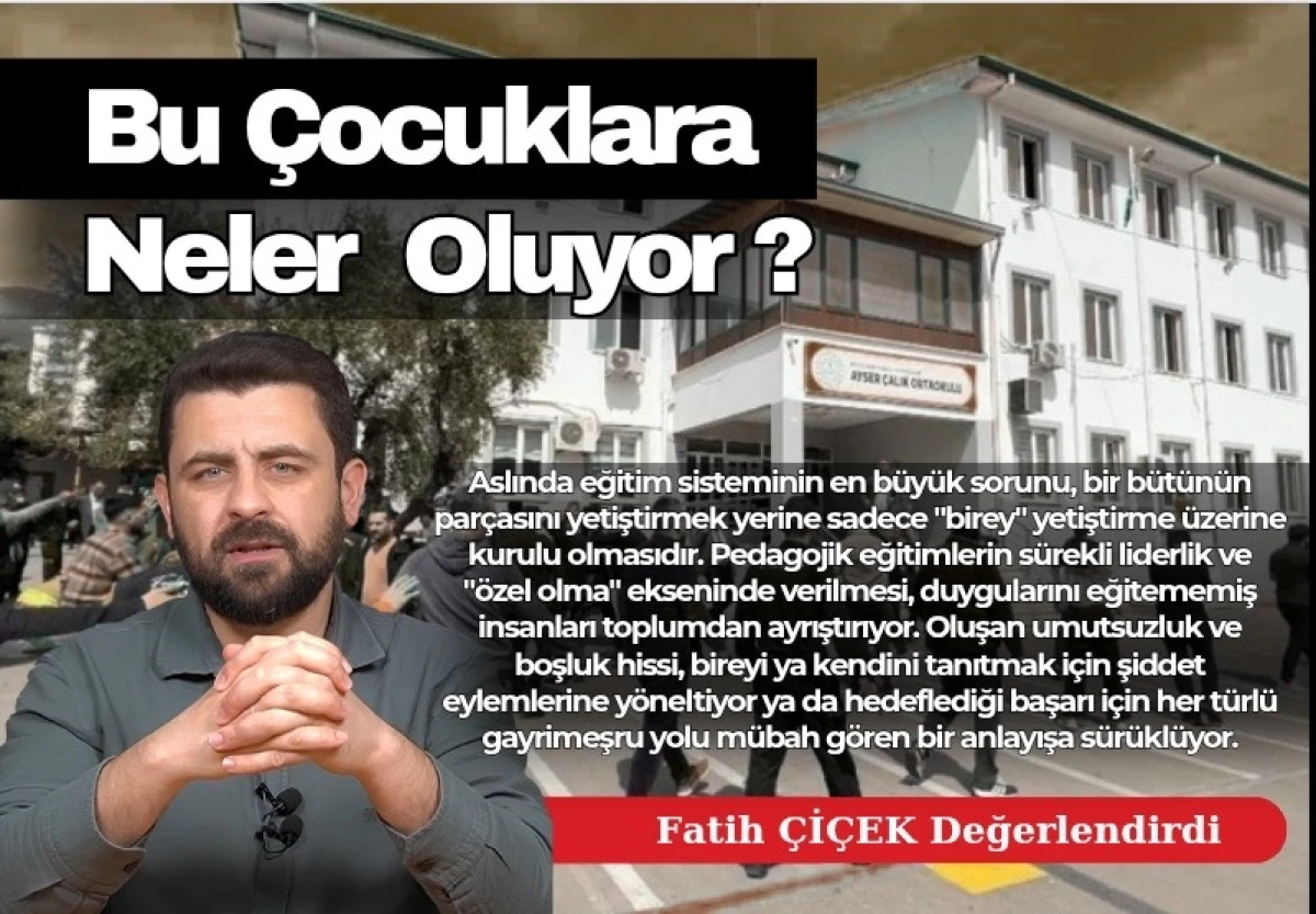 Bu &Ccedil;ocuklara Ne Oluyor?