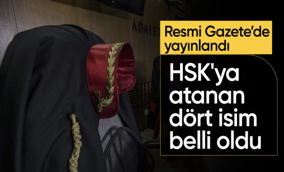 HSK Üyeleri; Bülent Küfüdür, Said Özdemir, Turan Kuloğlu ve Serdar Ateş