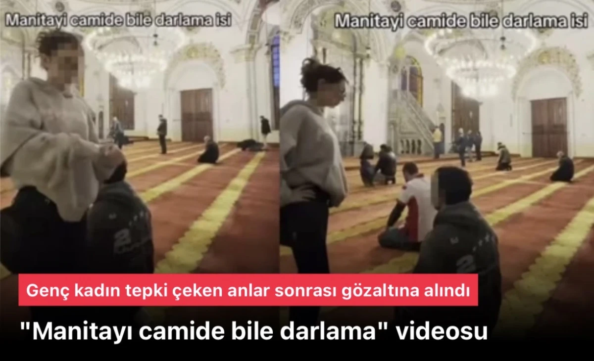 Camide video &ccedil;ekenler g&ouml;zaltında