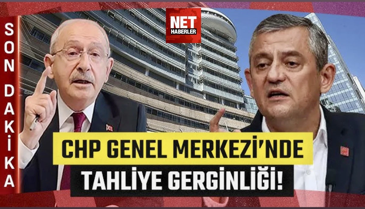 CHP Genel Merkezinde Tahliye Gerginliği Patladı! &Ouml;zg&uuml;r &Ouml;zel Direniyor, G&ouml;zaltı İddiaları Ortaya &Ccedil;ıktı