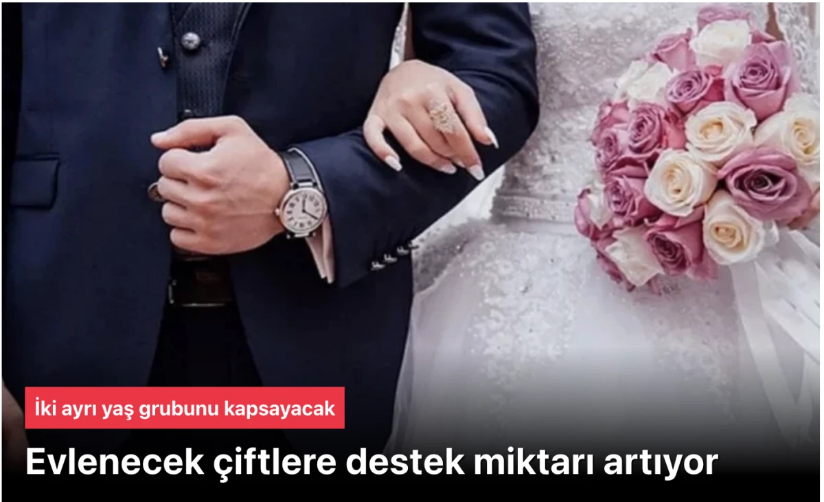 Cumhurbaşkanı Yardımcısı Cevdet Yılmaz: Evlenecek çiftlere destek miktarı 250 bin liraya çıkacak