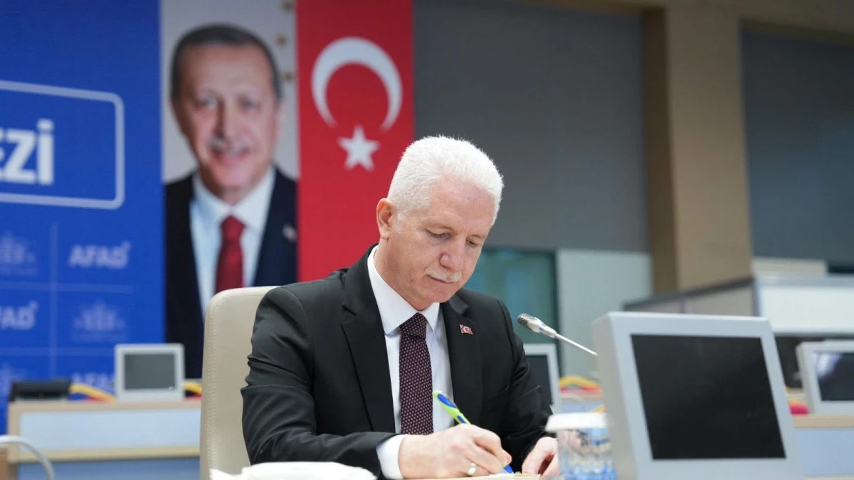 Davut G&uuml;l Kaymakamları topladı! 07.01.2026