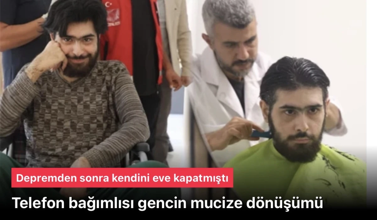 Deprem Sonrası Eve Kapanan Telefon Bağımlısı (Phone Addict) Genç (Youth)‘in Mucizevi Dönüşümü (Transformation): Hatay’da Sonunda İkna Edildi!