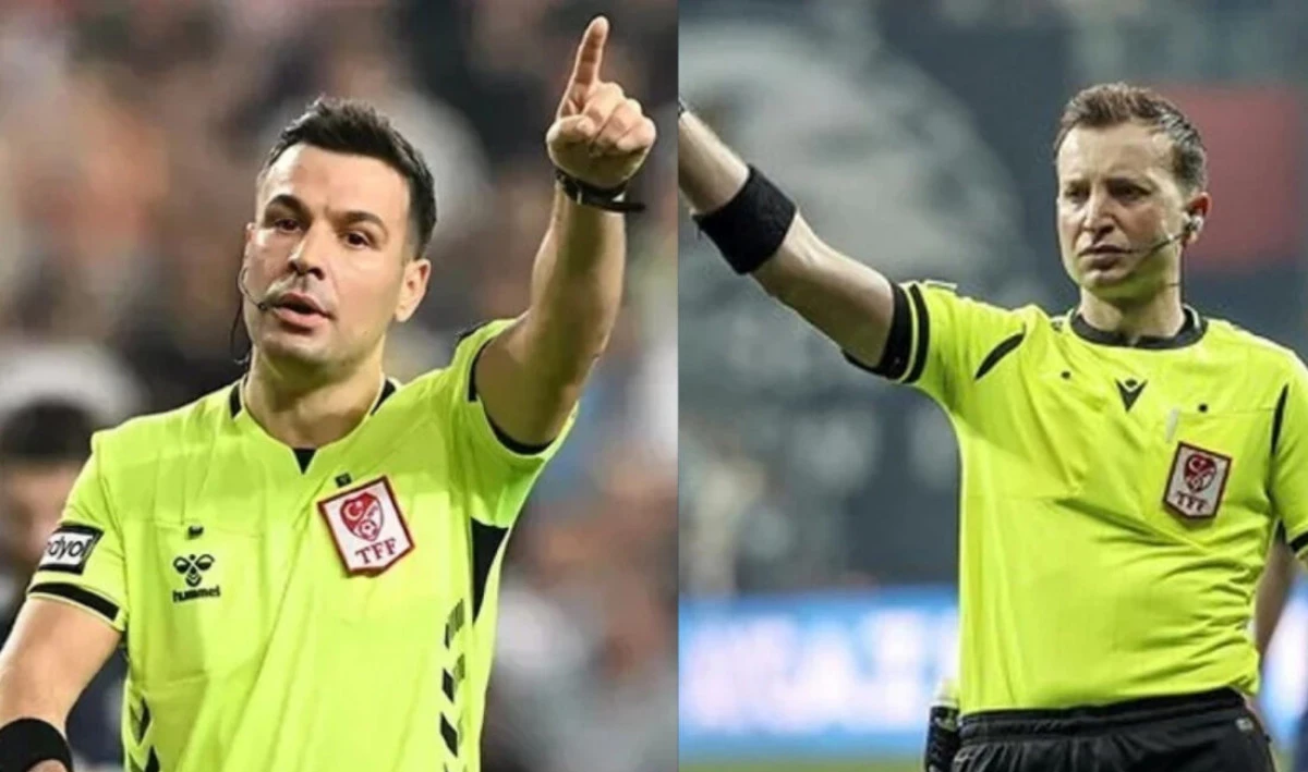 Derbi ma&ccedil;ların hakemleri: Cihan Aydın ve Yasin Kol
