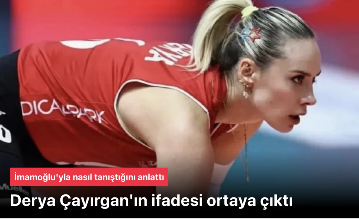 Derya &Ccedil;ayırgan ifadesi! Uyuşturucu soruşturması