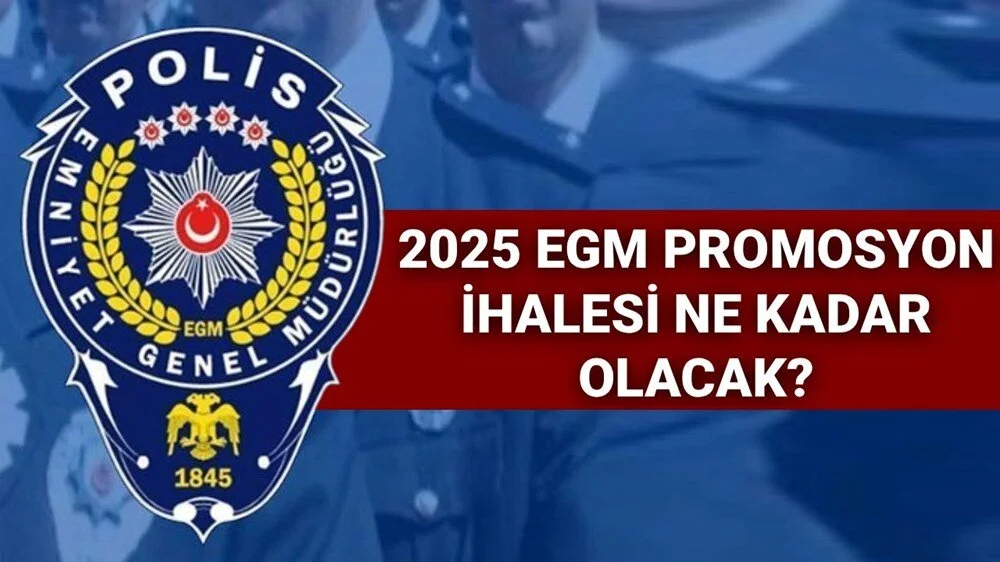 EGM promosyonu yatıyor mu? 2025 emniyet maaş promosyonu ne zaman verilecek?