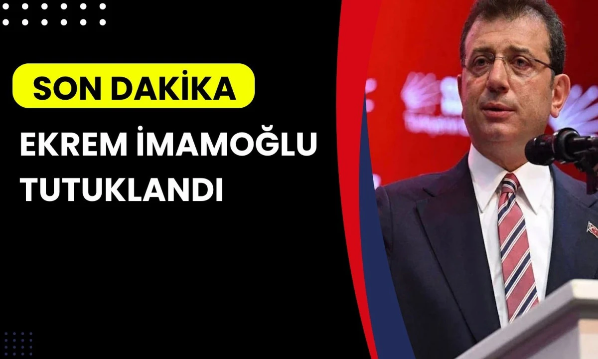Ekrem İmamoğlu Tutuklandı! Casusluk Soruşturmasında Canlı Gelişmeler (Imamoglu Arrest Demand: Live Developments in Espionage Probe)