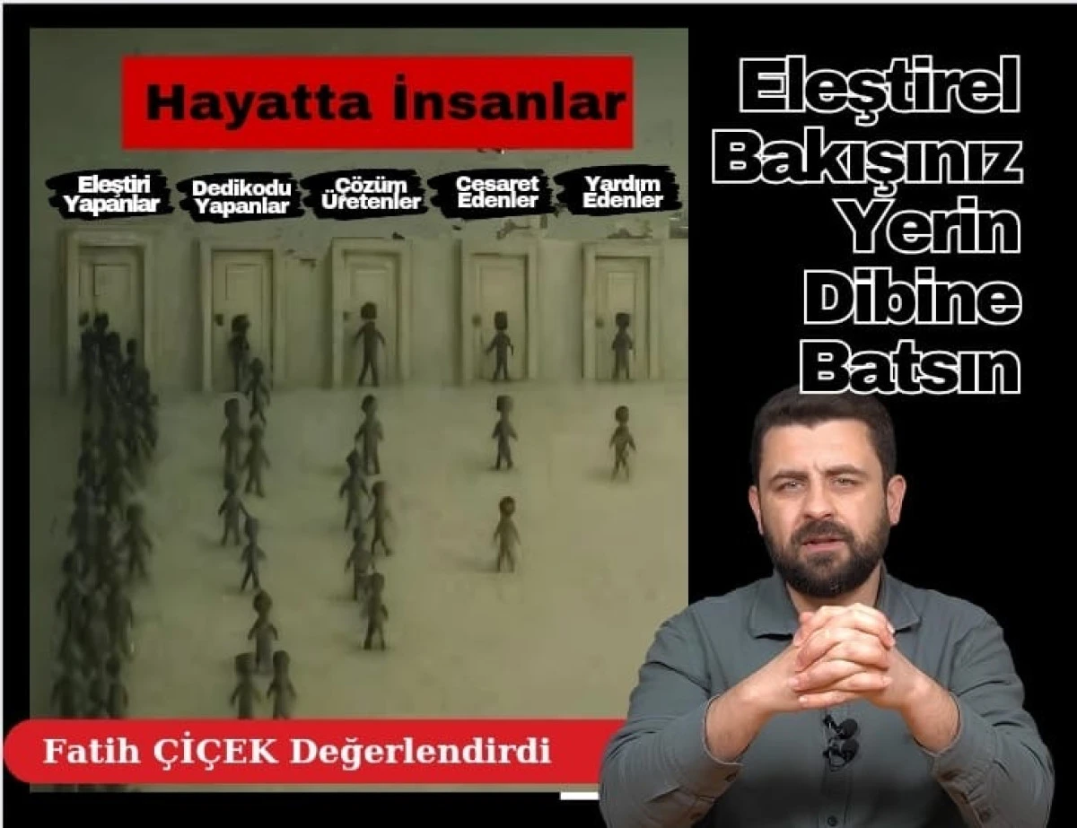 Eleştirel Bakışınız Yerin Dibine Batsın 