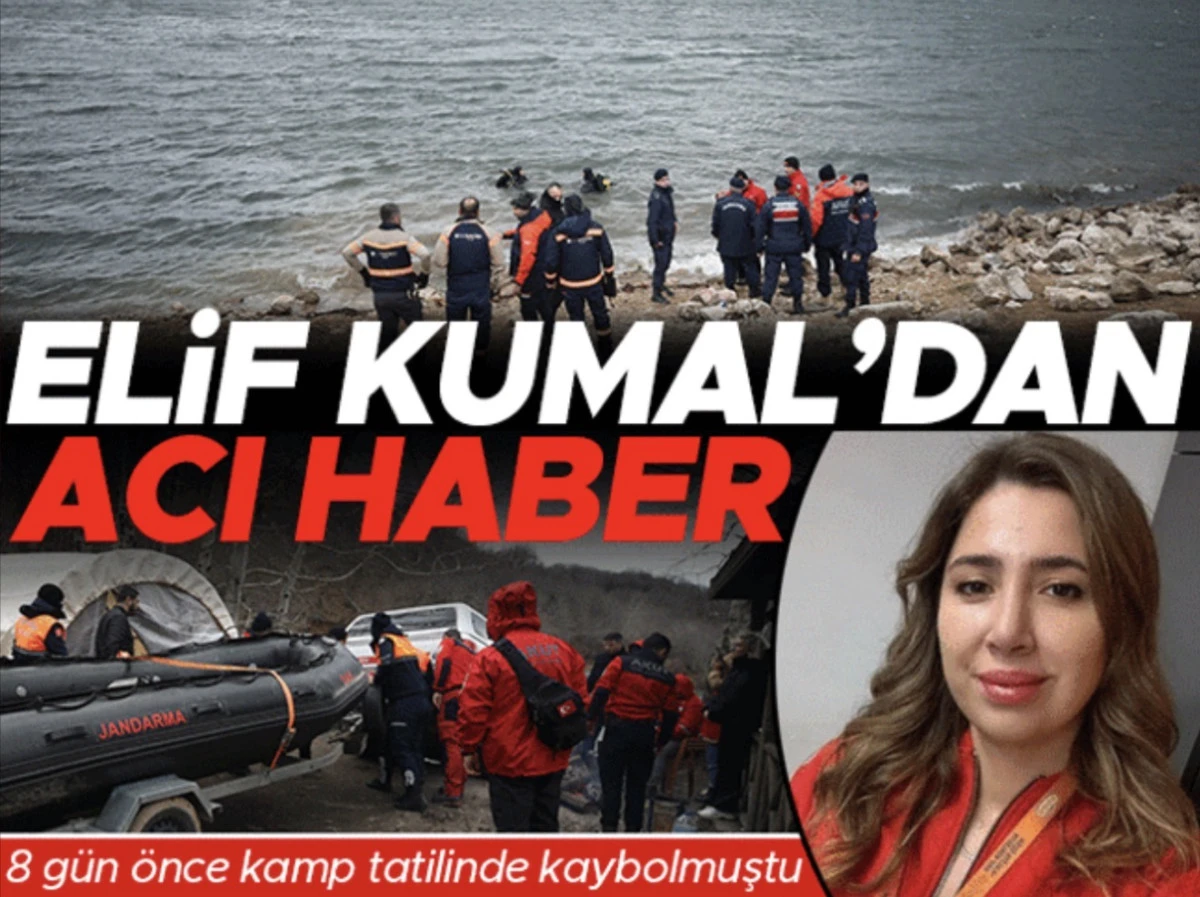 Elif Kumal g&ouml;lde &ouml;l&uuml; bulundu