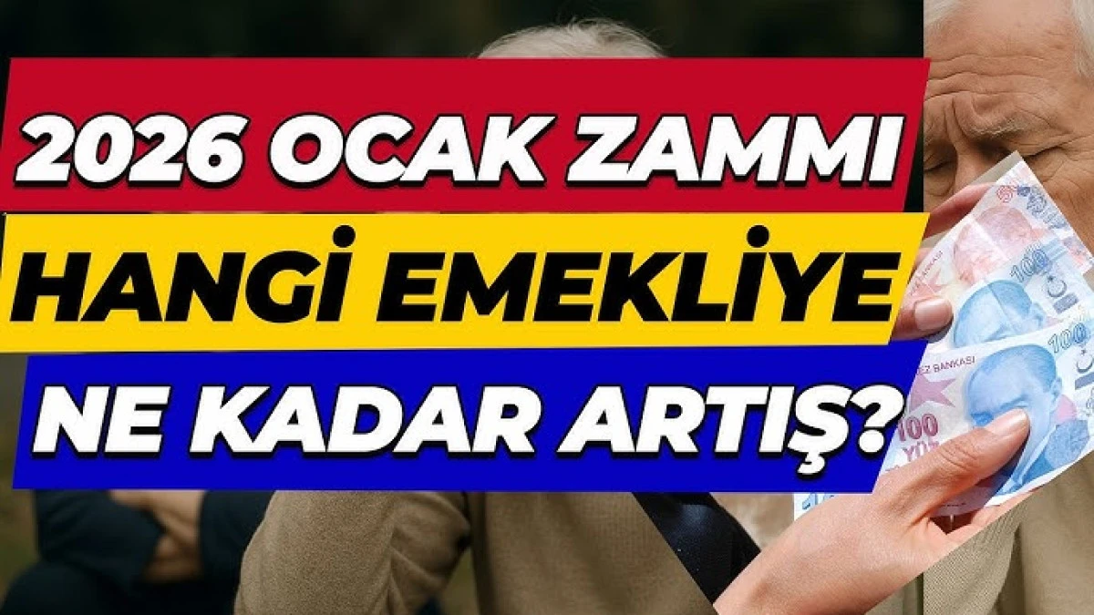 EMEKLİ MAAŞI 2026 OCAK ZAMMI ENFLASYON FARKI: SSK ve Bağkur En Düşük Emekli Maaşı Ne Kadar Olacak? Asgari Ücret Tahminleri ve Ekonomi Gündemi