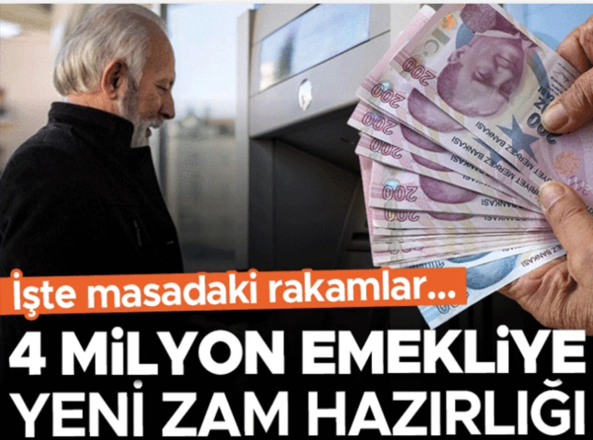 Emekliye m&uuml;jde! En d&uuml;ş&uuml;k emekli aylığı belli oldu