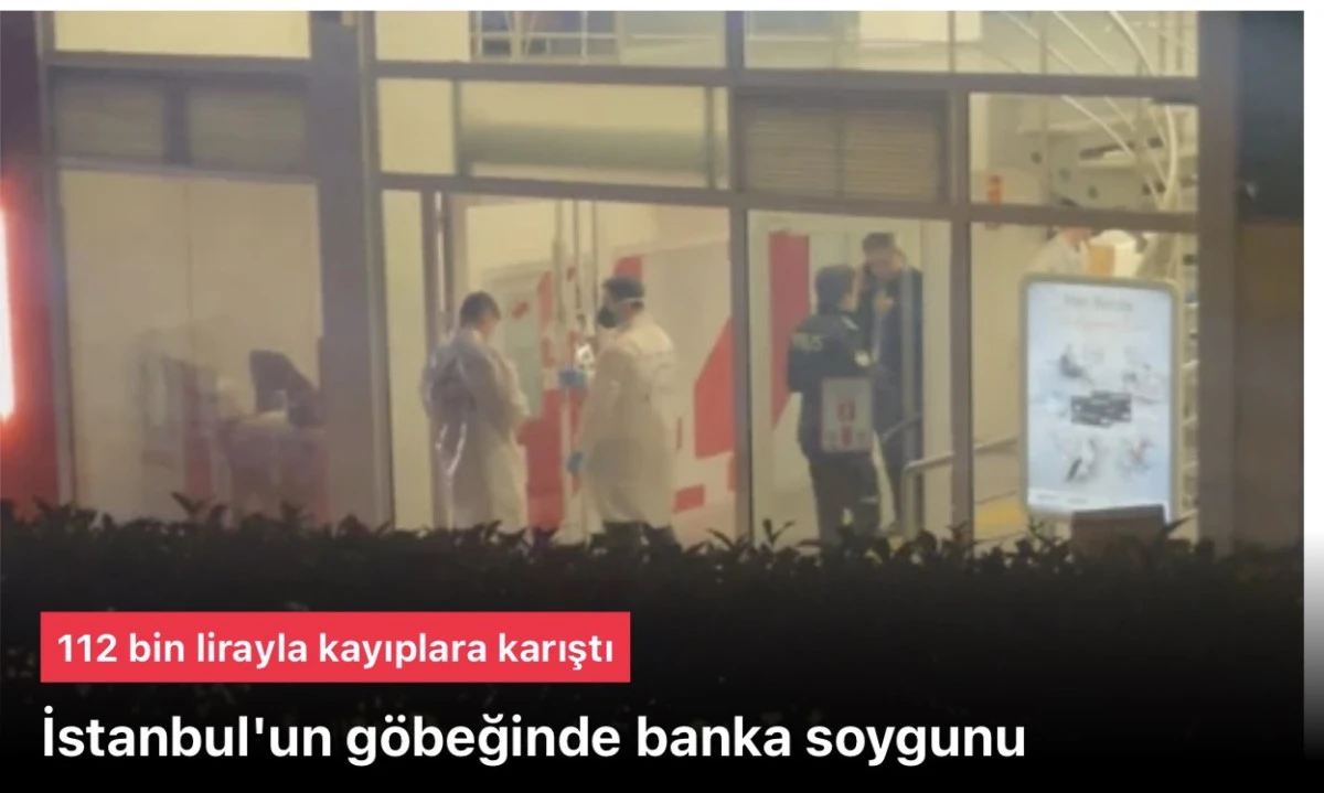 Emin&ouml;n&uuml;&rsquo;nde Şok Banka Soygunu: Ş&uuml;pheli 112 Bin Lira &Ccedil;alıp Ka&ccedil;tı! Polis Peşinde