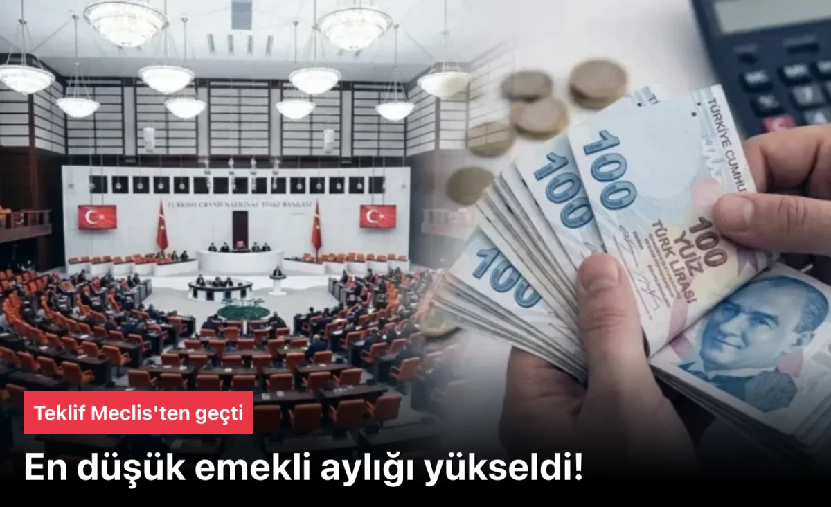 En d&uuml;ş&uuml;k emekli maaşı 20 bin liraya y&uuml;kseldi!