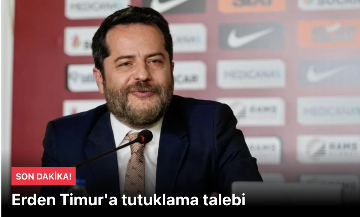 Erden Timur tutuklandı! Erden Timur tutuklanarak cezaevine g&ouml;nderildi