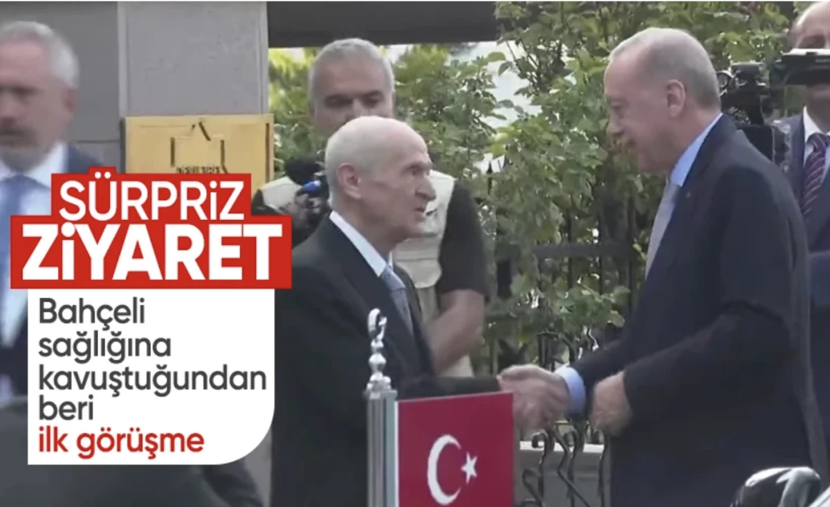 Erdoğan Bahçeli'yi ziyaret etti