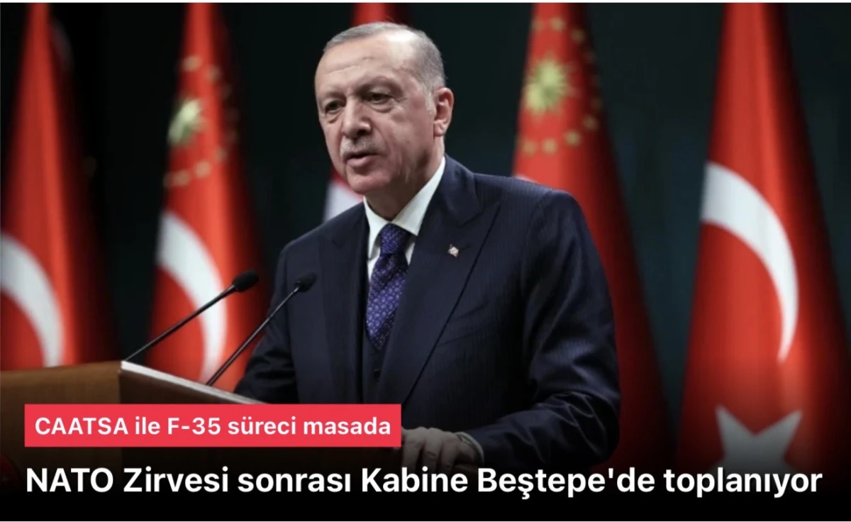 Erdoğan kabineyi yarın topluyor! Kabine toplantısı g&uuml;ndemi yoğun
