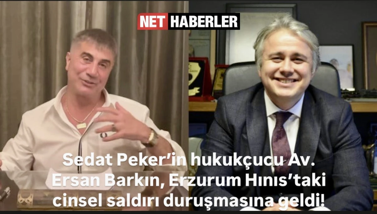 Ersan Barkın Hınıs Cinsel Saldırı Davasına El Attı: Erzurum Hınıs Ağır Ceza Mahkemesi’nde Şok Gelişme 