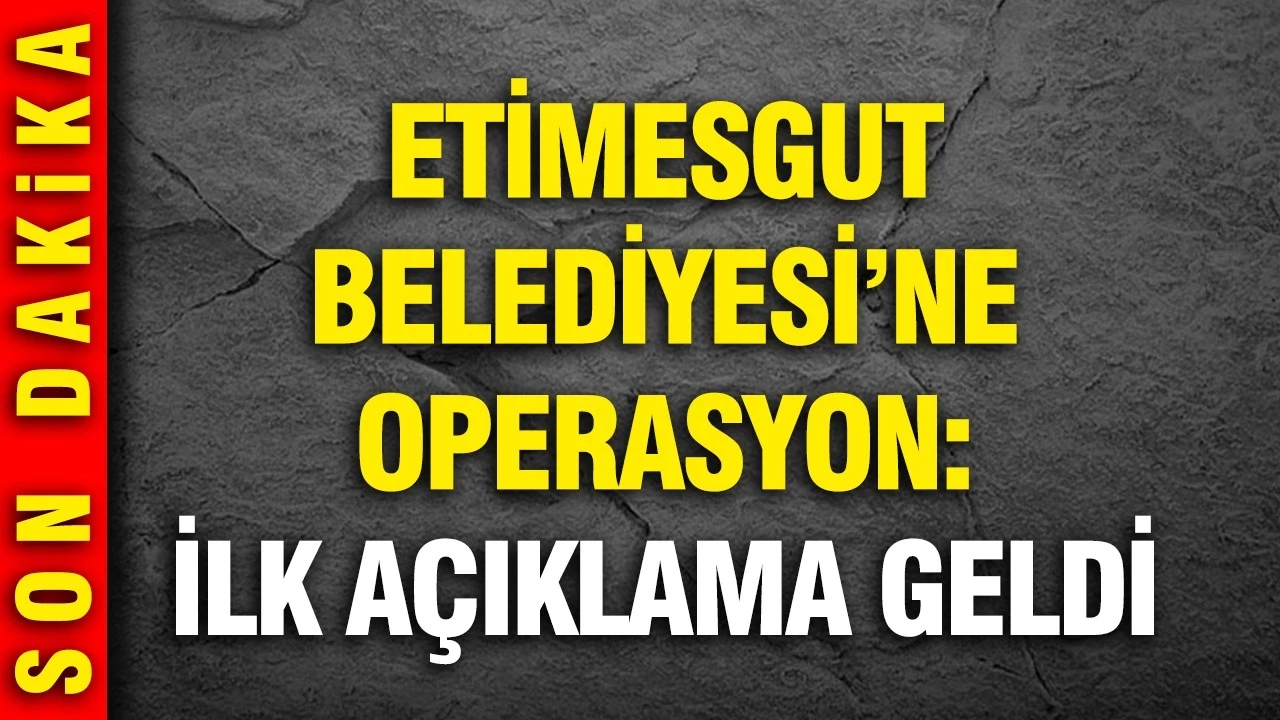 Etimesgut Belediyesi Operasyonu: Zimmet İddialarıyla 4 Kişi G&ouml;zaltına Alındı!