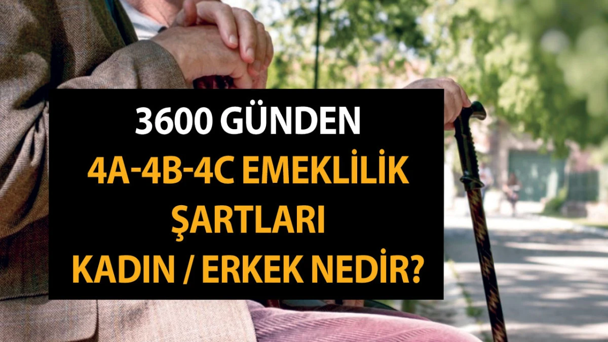 Ev Hanımlarına Emeklilik ve 3600 Günden Erken Emeklilik Şartları 2025: Kimler Erken Emekli Oluyor?