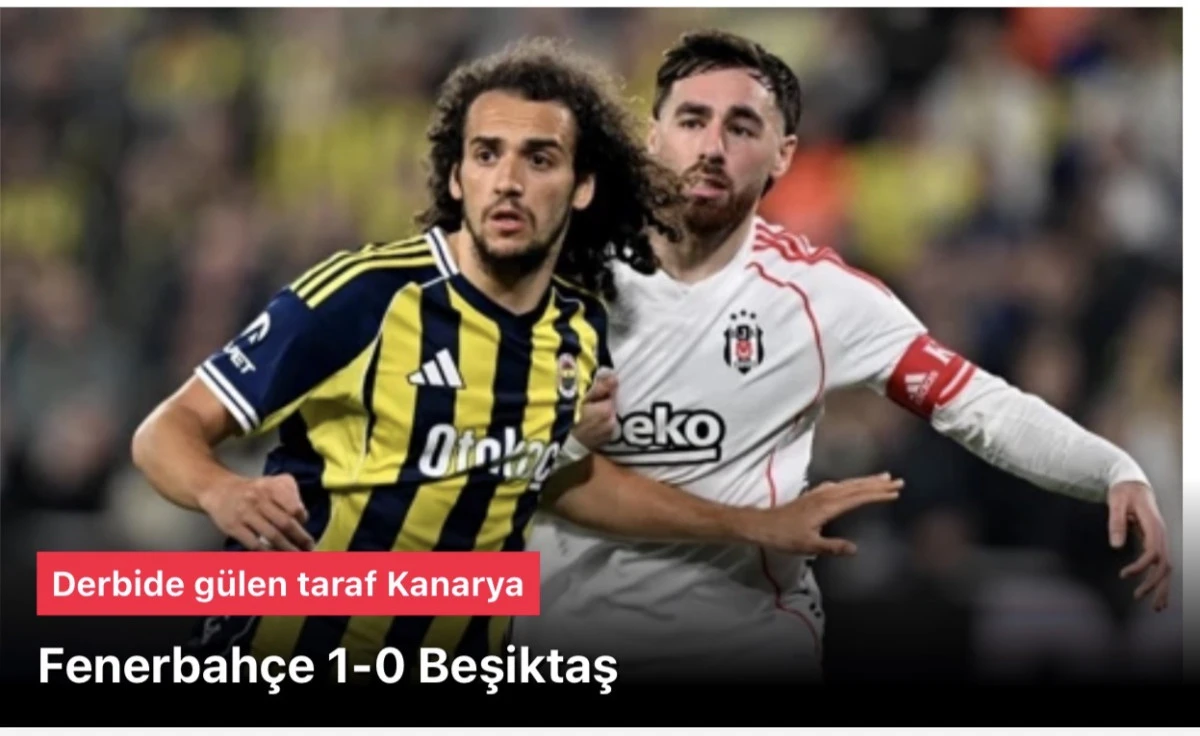 Fenerbah&ccedil;e 1-0 Beşiktaş 05.04.2026