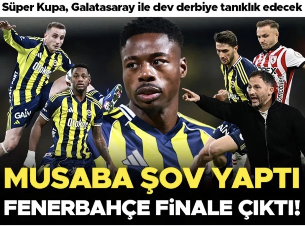 Fenerbah&ccedil;e 2 Samsunspor 0 ma&ccedil; bitti | S&uuml;per Kupa yarı finalinde Fenerbah&ccedil;e, Galatasaray&rsquo;ın rakibi