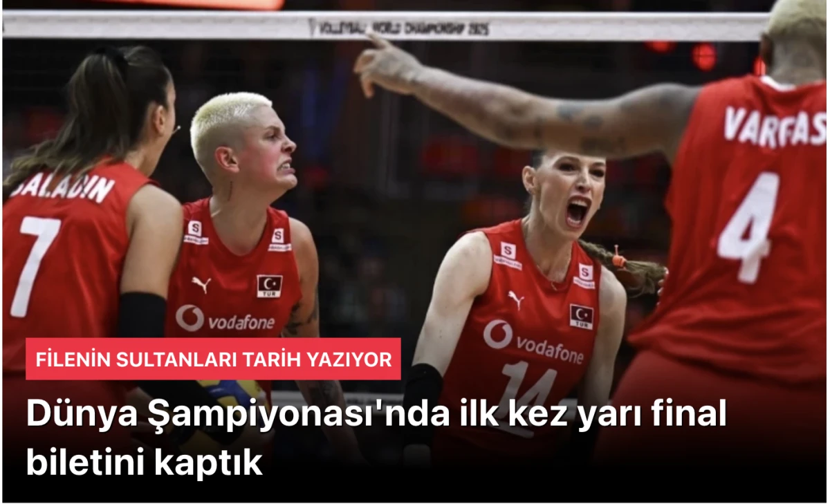 Filenin Sultanları, ABD'yi yendi: Tarihimizde ilk kez yarı finaldeyiz