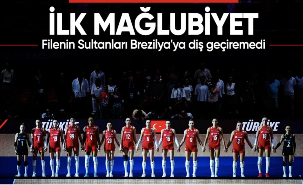 Filenin Sultanları Brezilya'ya 3-1 yenildi