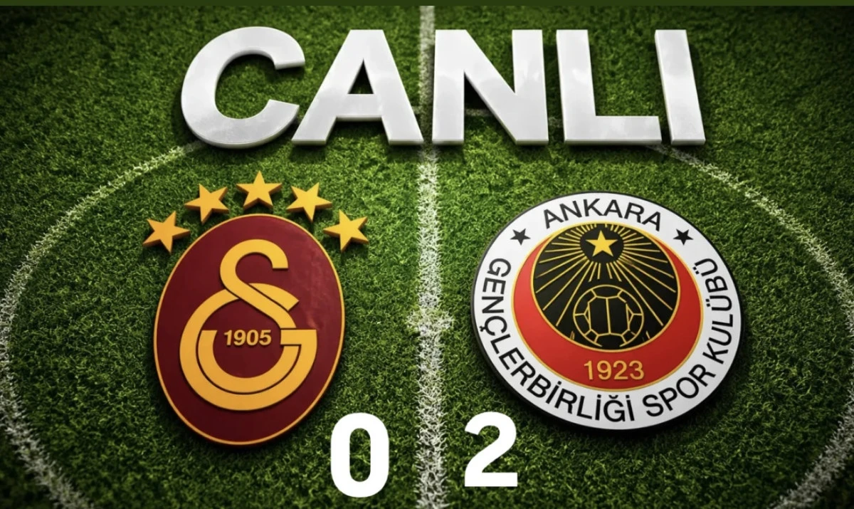 Galatasaray 0-2 Gen&ccedil;lerbirliği ma&ccedil;ı kazandı