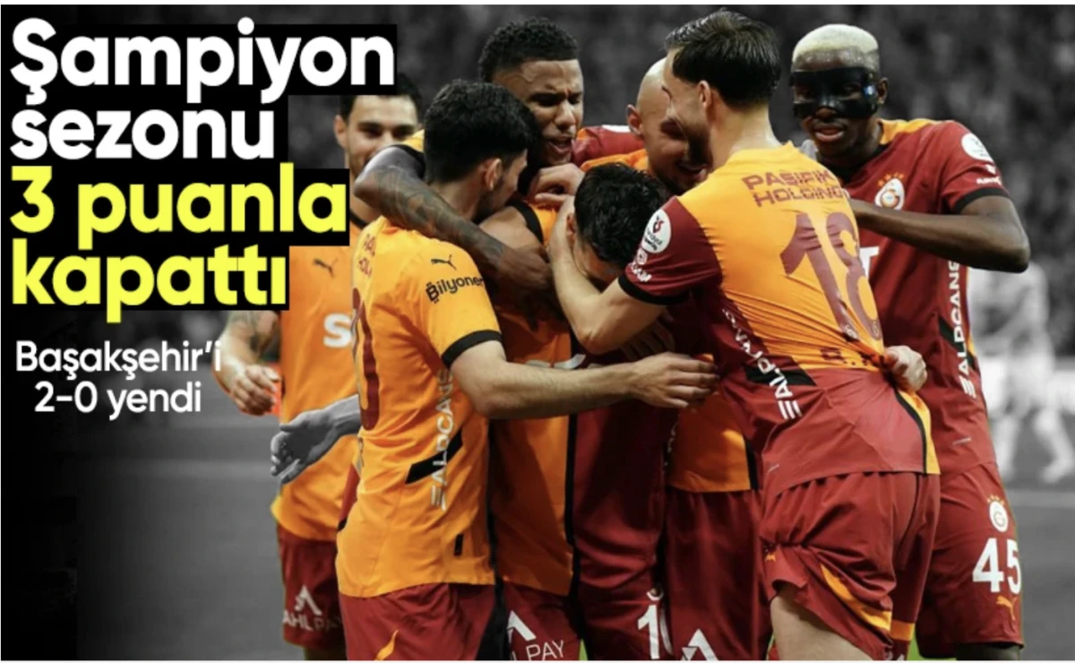 Galatasaray 2 Başakşehir 0