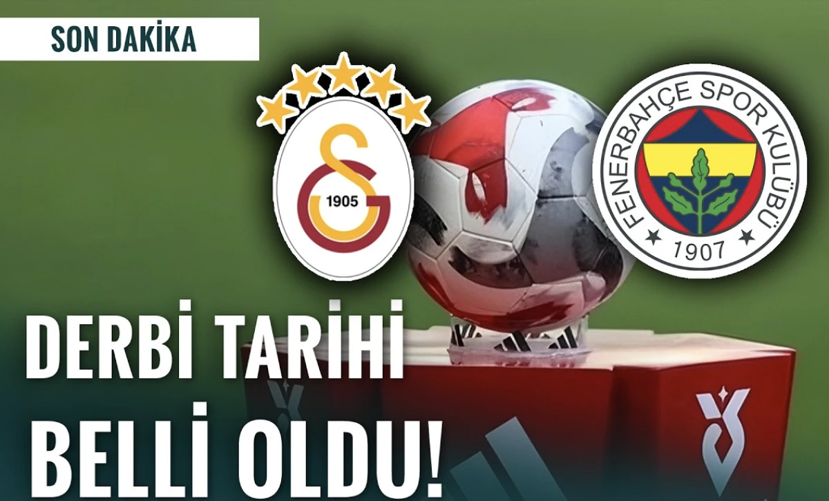 Galatasaray Fenerbah&ccedil;e ma&ccedil;ı, 26 Nisan Pazar g&uuml;n&uuml; saat 20.00&rsquo;de oynanacak.