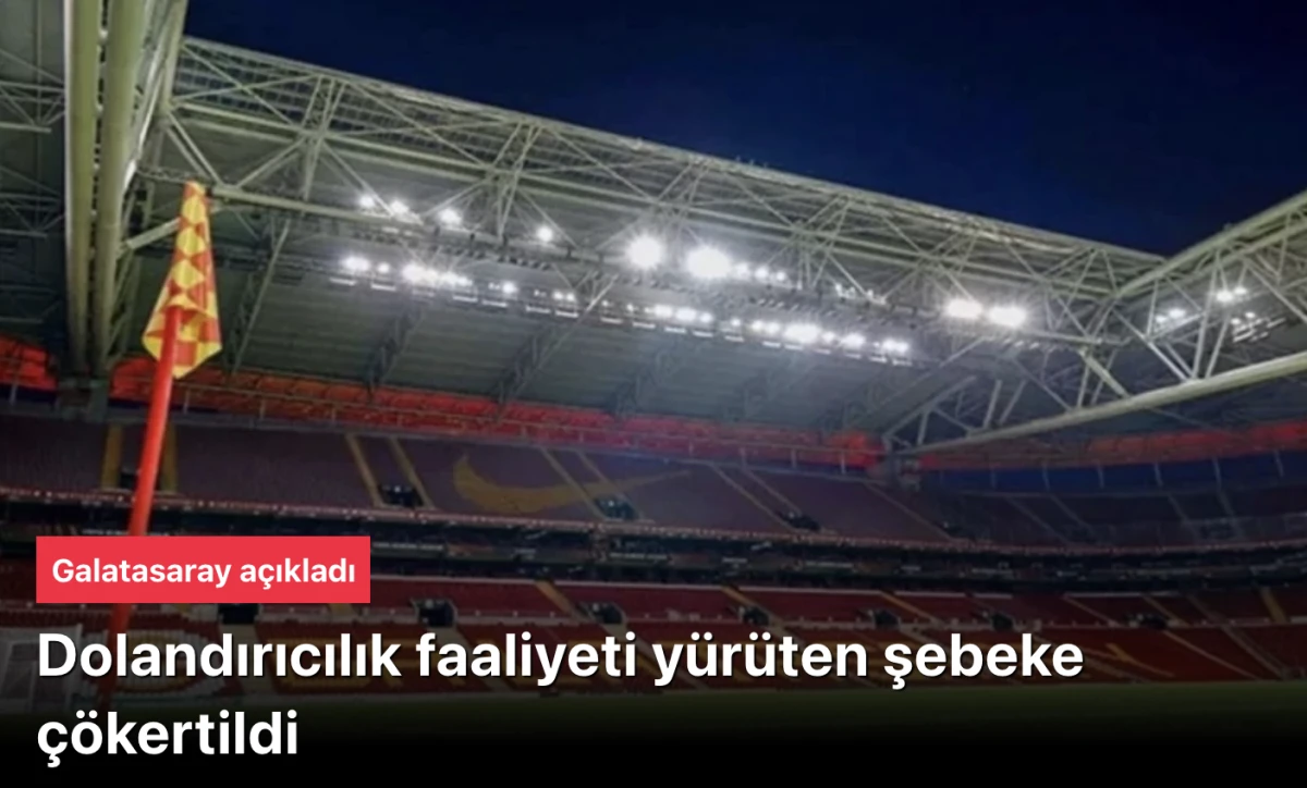 Galatasaray Taraftarlarını Vuran Dolandırıcılık Şoku: Mersin Merkezli Kara Borsa Çetesi Çökertildi!